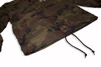 Camo Hooded Windbreaker