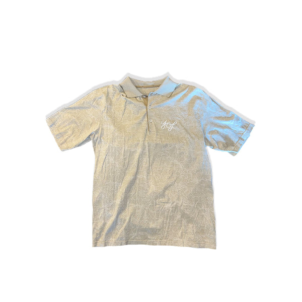 Mens Floral Polo Shirt