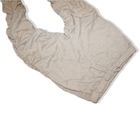 Women's Beige Crop Top & Bottoms