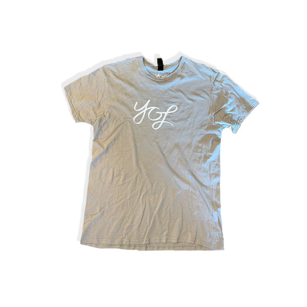 Mens OG Big Logo Khaki Tee